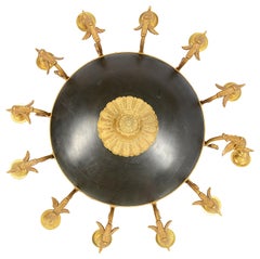 French Empire Influenced Chandelier, 19th Century