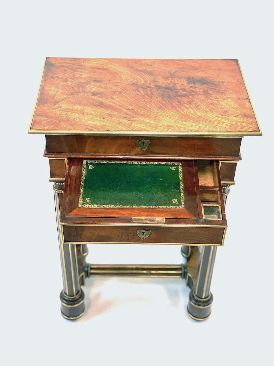 19th Century French Officers Campaign Desk  5