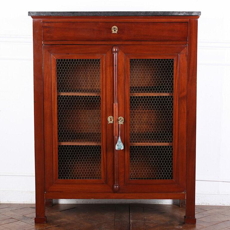 French Empire Mahogany Cabinet In Good Condition In Vancouver, British Columbia