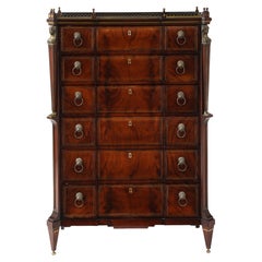 French Empire Mahogany Chest of Drawers