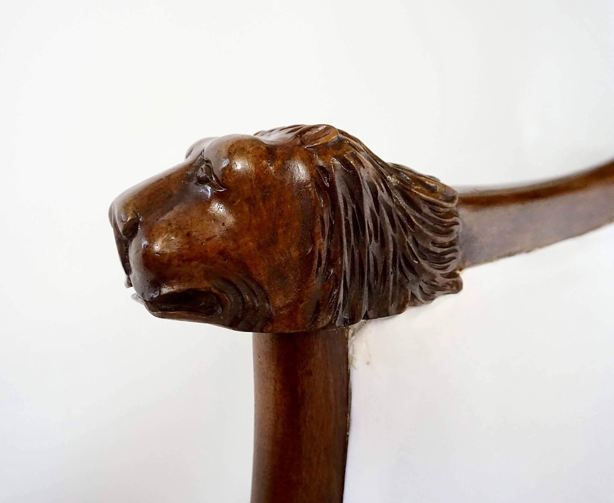 French Empire Mahogany 'Egyptian' Bergère Attributed to Desmalter, circa 1805 For Sale 6