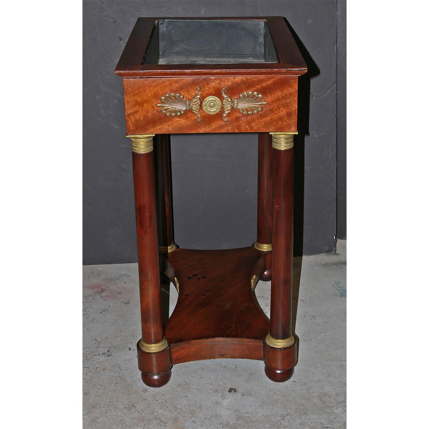 French Empire Mahogany Planter 1