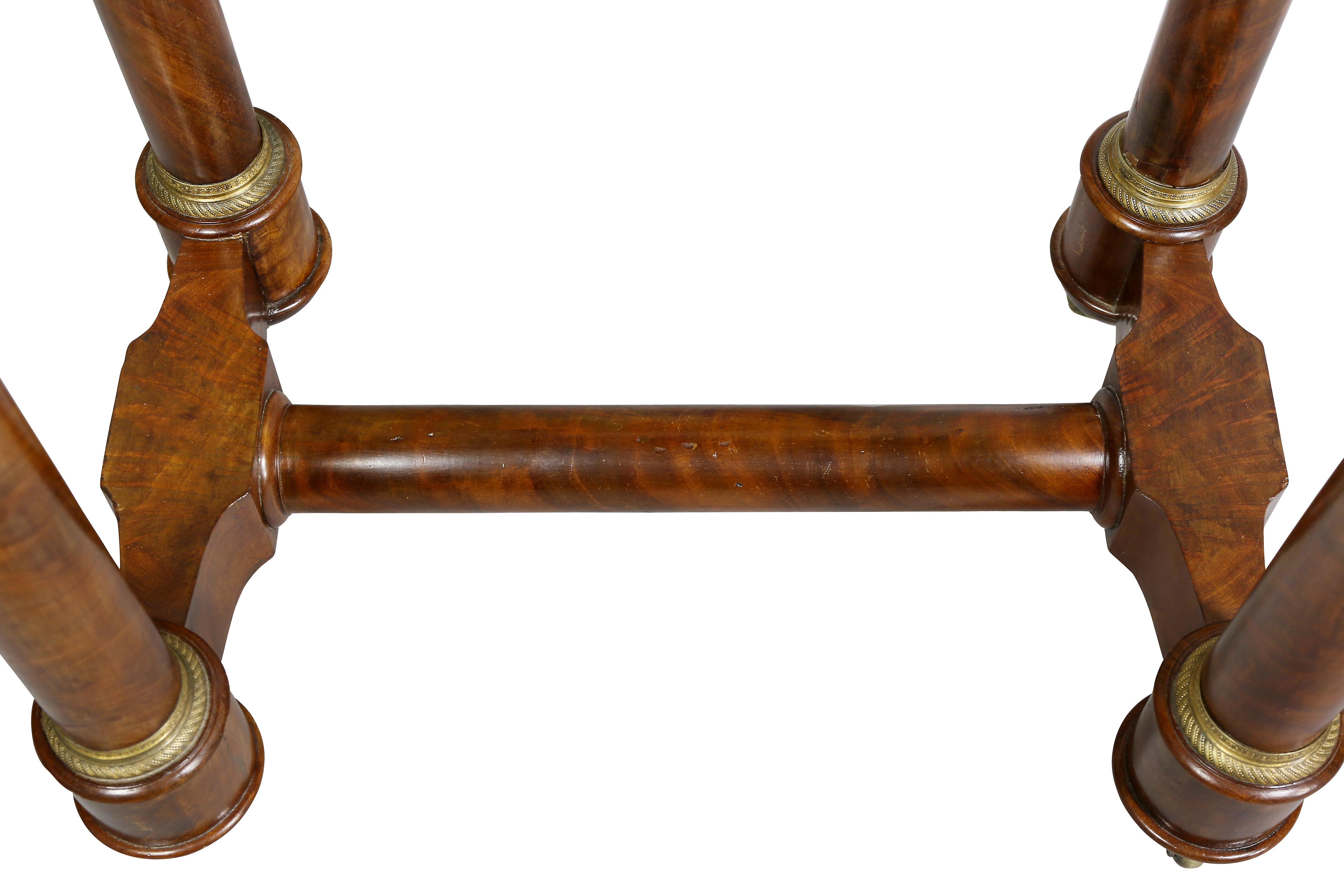 French Empire Mahogany Table 4