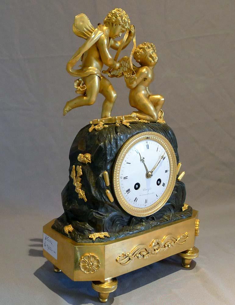 french empire clock