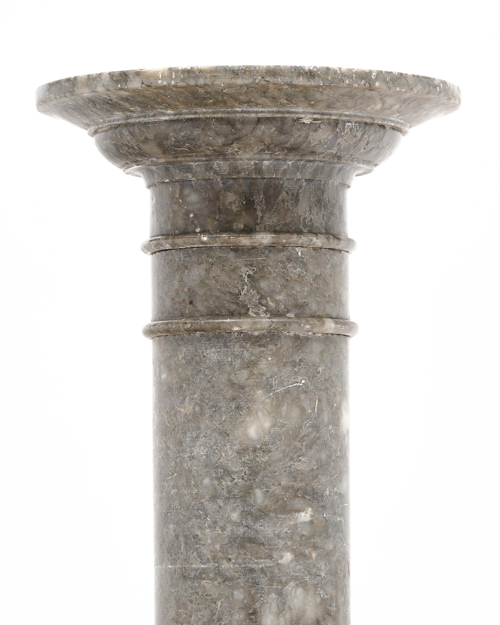 French Empire Marble Column 1