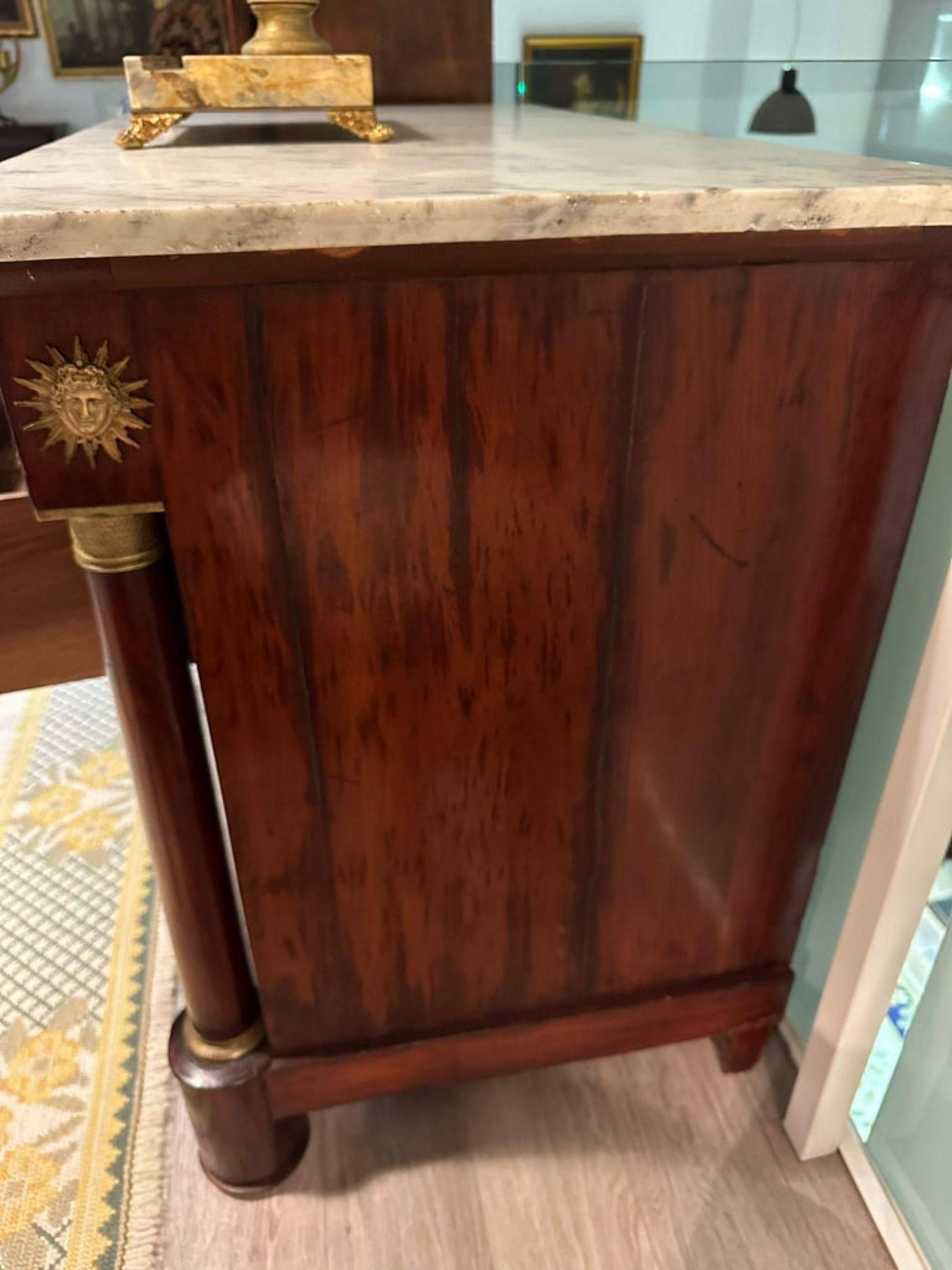 French Empire Napoleon III Commode, 19th Century For Sale 2