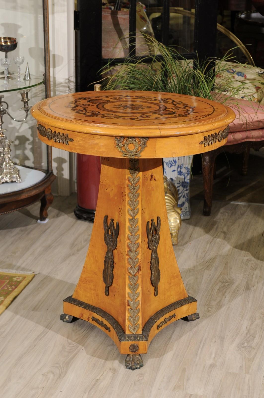 French Empire Occasional Table For Sale 3