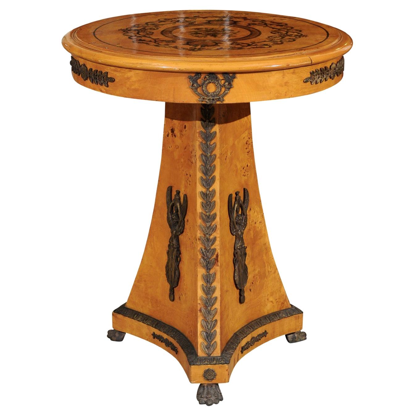 French Empire Occasional Table For Sale