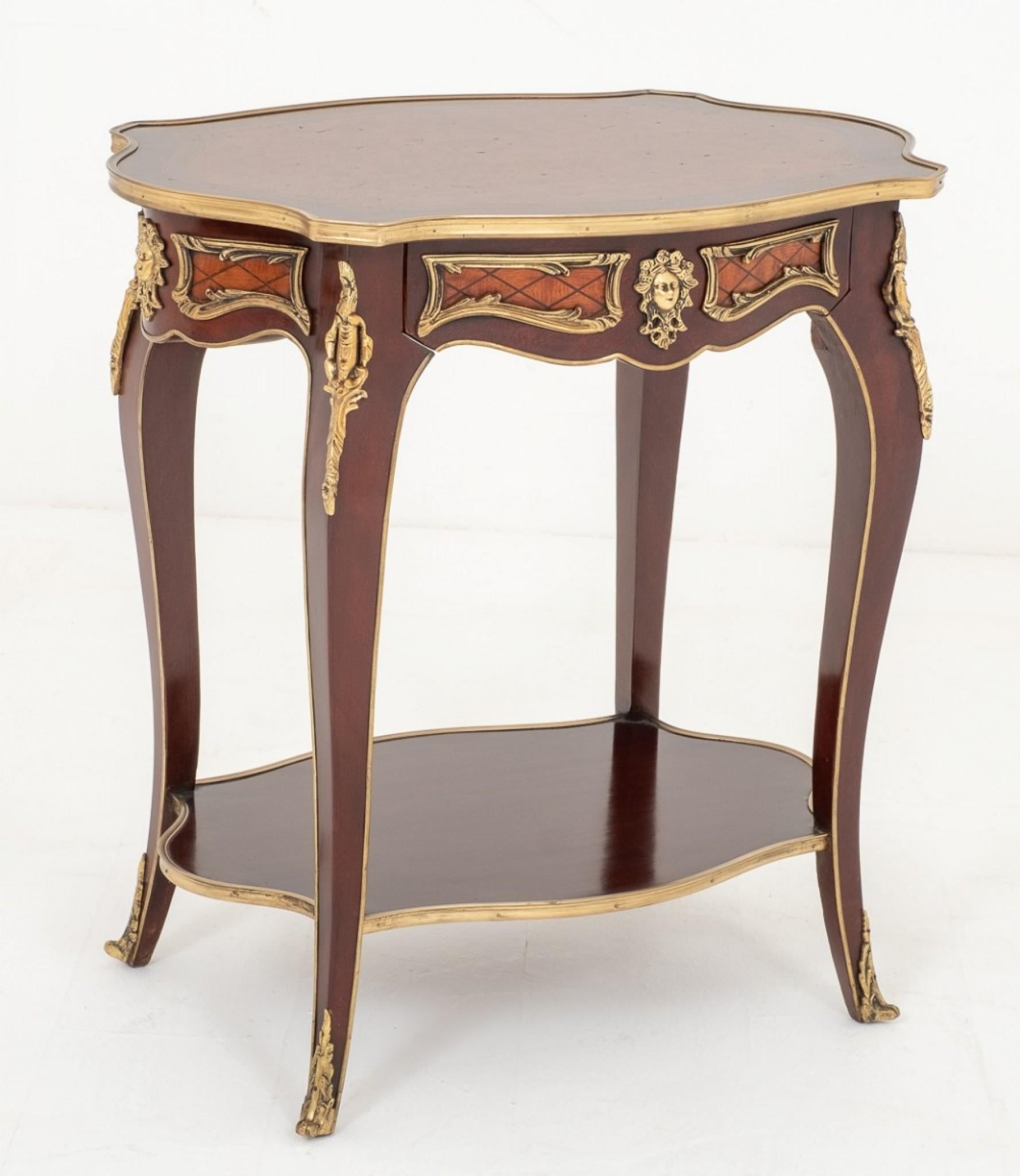 Table d'appoint Empire - Kingwood Ormolu Antique en vente 2