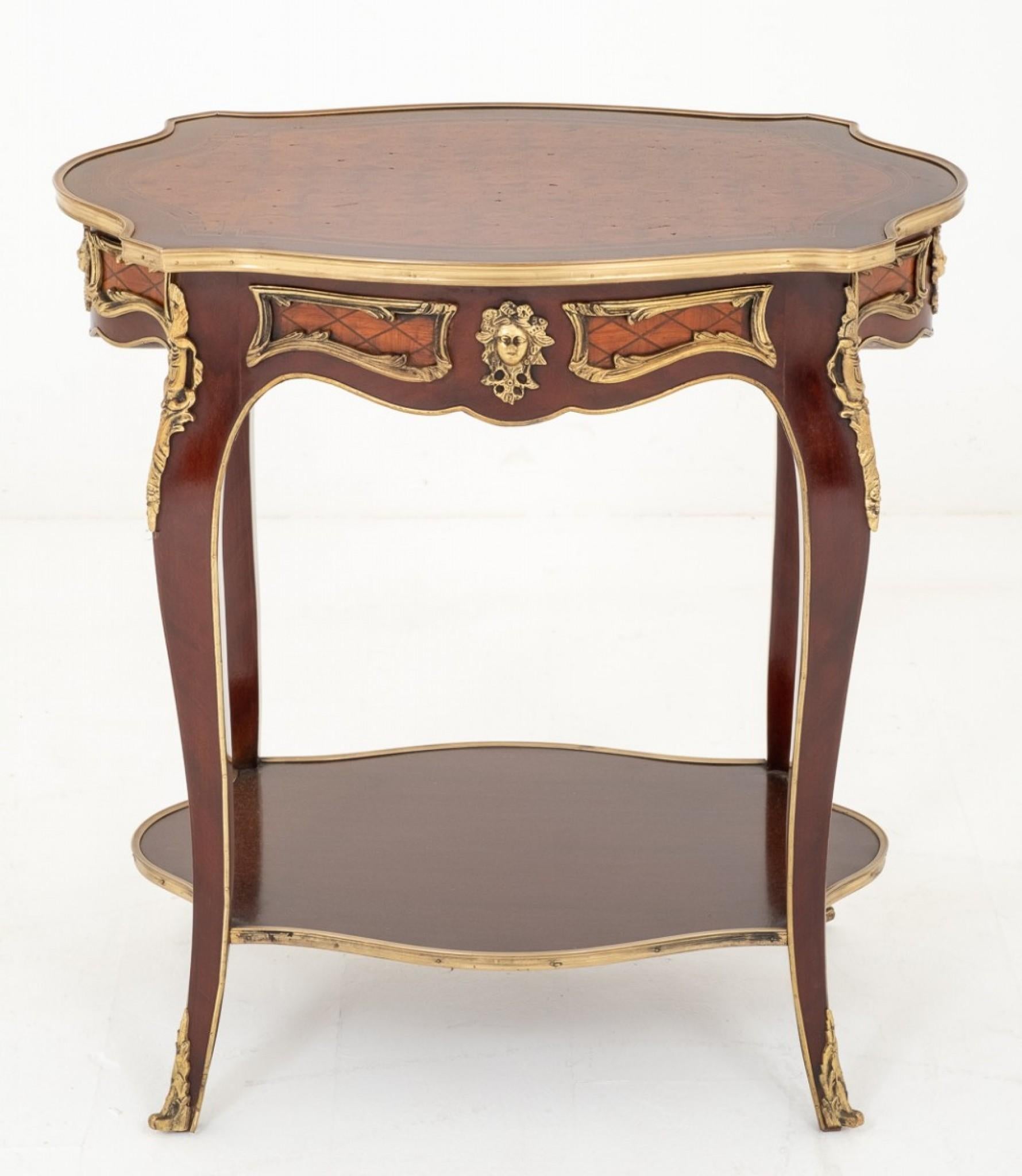 Table d'appoint Empire - Kingwood Ormolu Antique en vente 4
