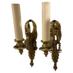 French Empire One Light Sconces