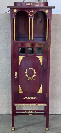 French Empire Ormolu-Mounted  Cabinet Pedestal, Circa 1840