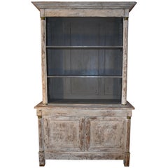 French Empire Painted Bookcase