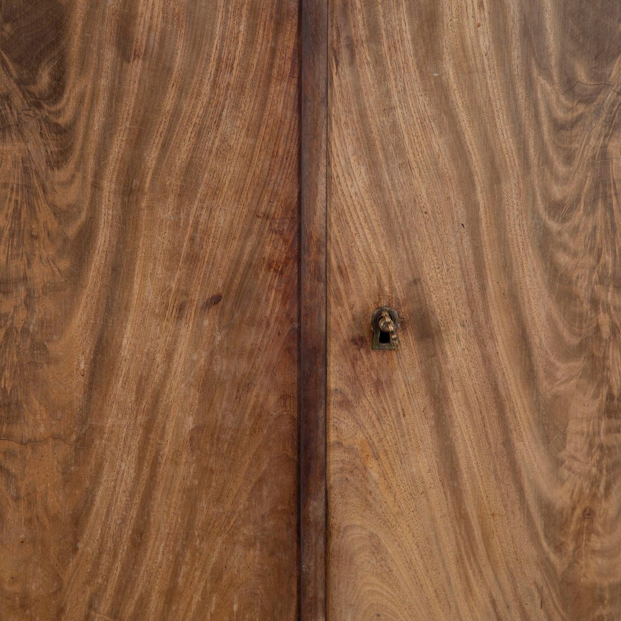 19th Century French Empire Period Walnut Armoire For Sale 1