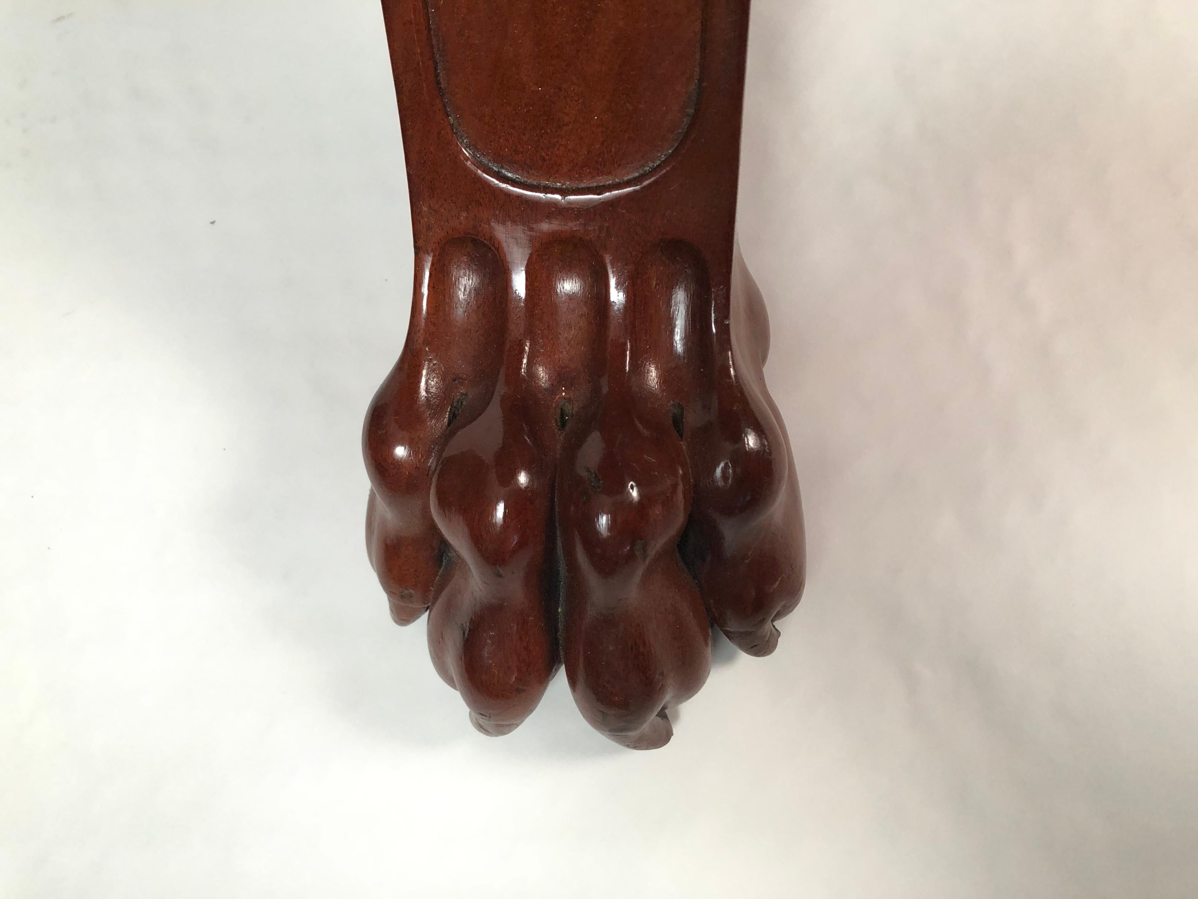 French Empire Period Center Table in Mahogany with Marble Top, Signed Jacob 3
