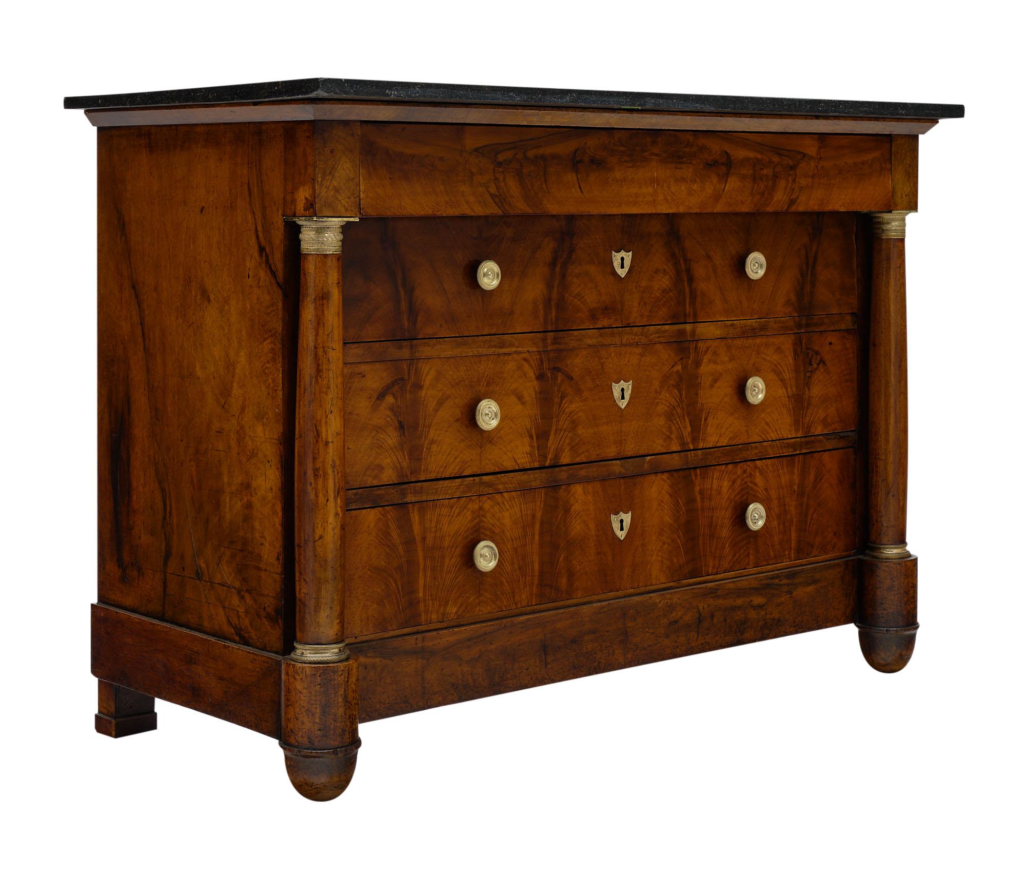 Veneer French Empire Period Chest