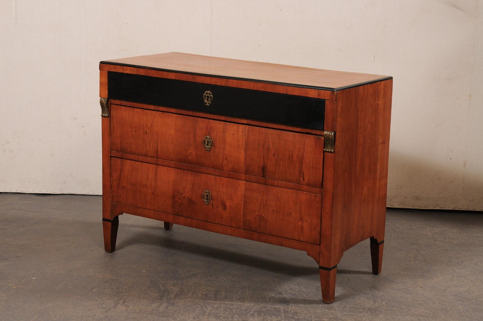 French Empire Period Chest w/Black Accents For Sale 6