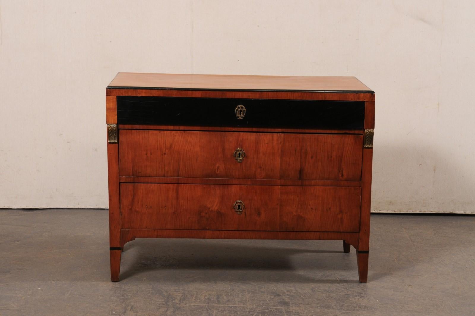 French Empire Period Chest w/Black Accents For Sale 7