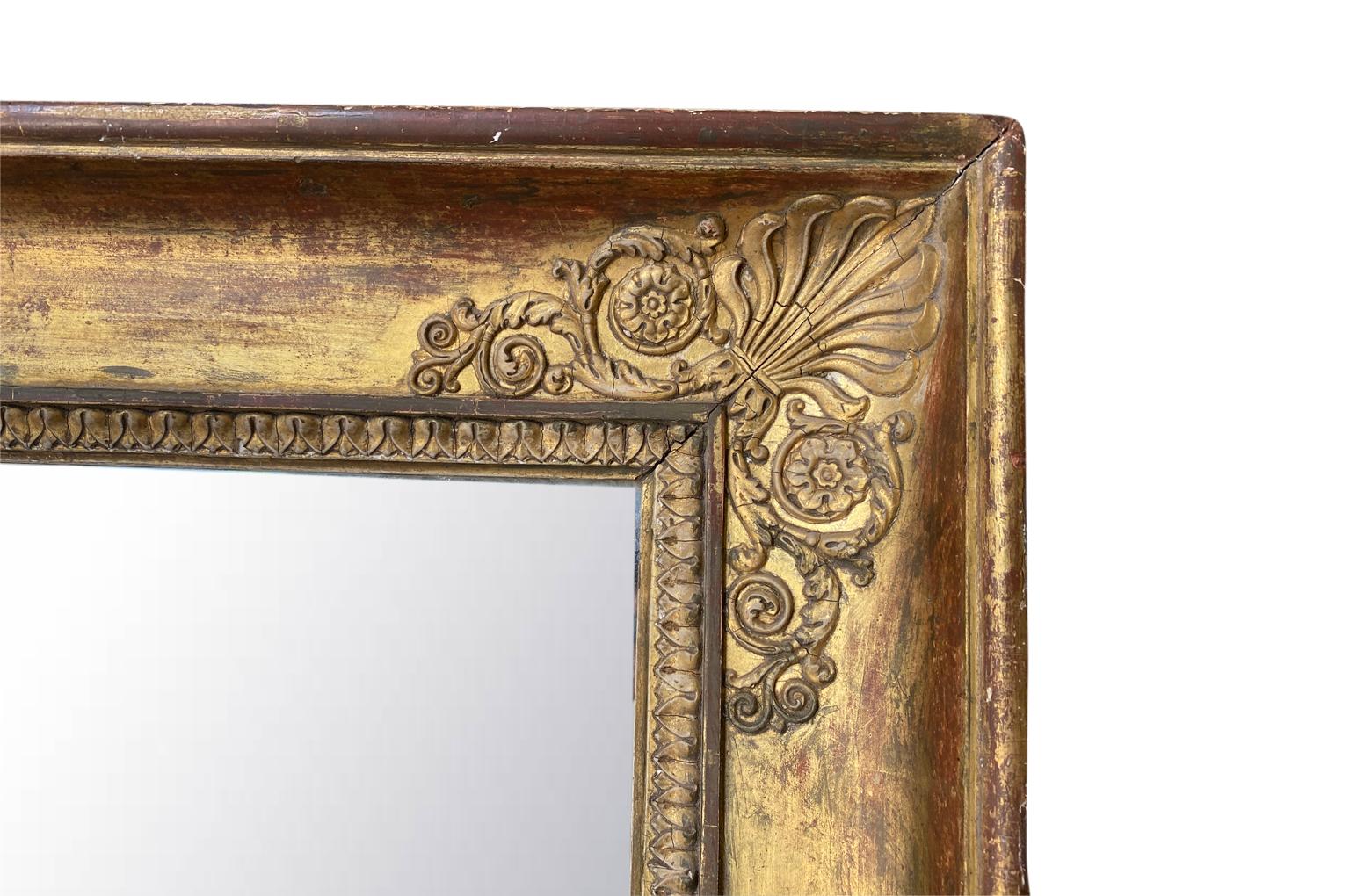 19th Century French Empire Period Mirror For Sale