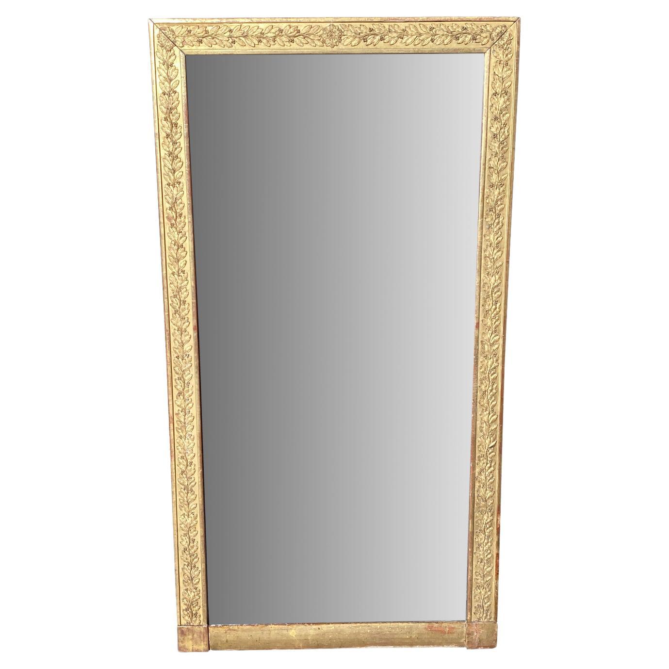 French Empire Period Mirror