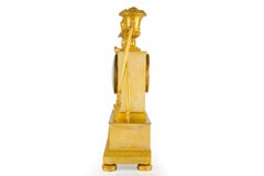 French Empire Period Ormolu Bronze Mantel Clock of Ceres, circa 1815