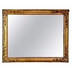Miroir rectangulaire d'époque Empire français