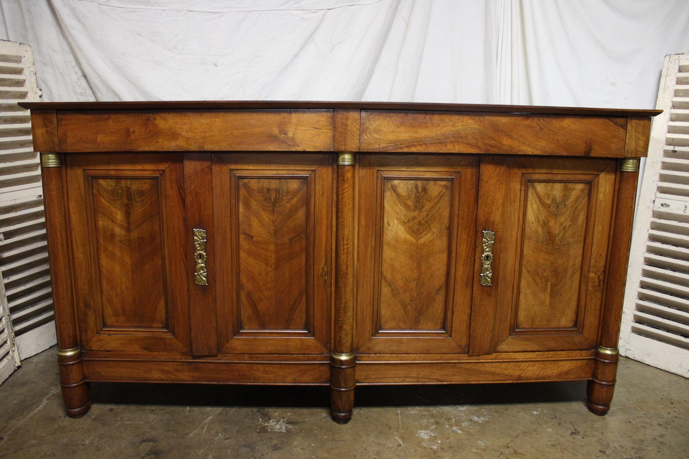 French Empire period sideboard.