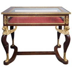 French Empire Period Vitrine