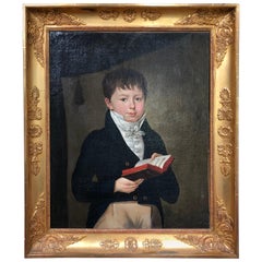 French Empire Portrait of Boy, circa 1810