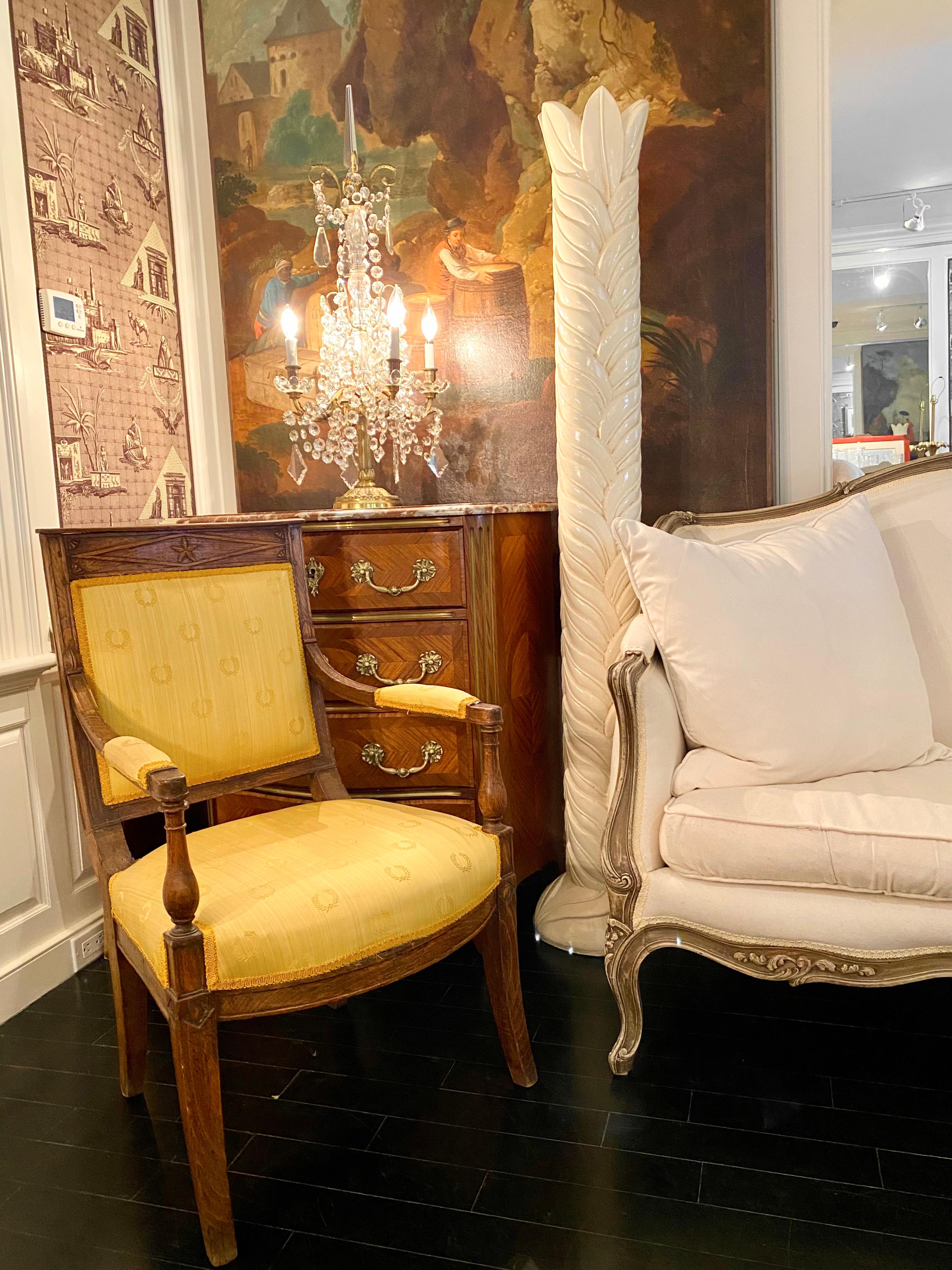 French, Empire Provencal Armchair For Sale 15