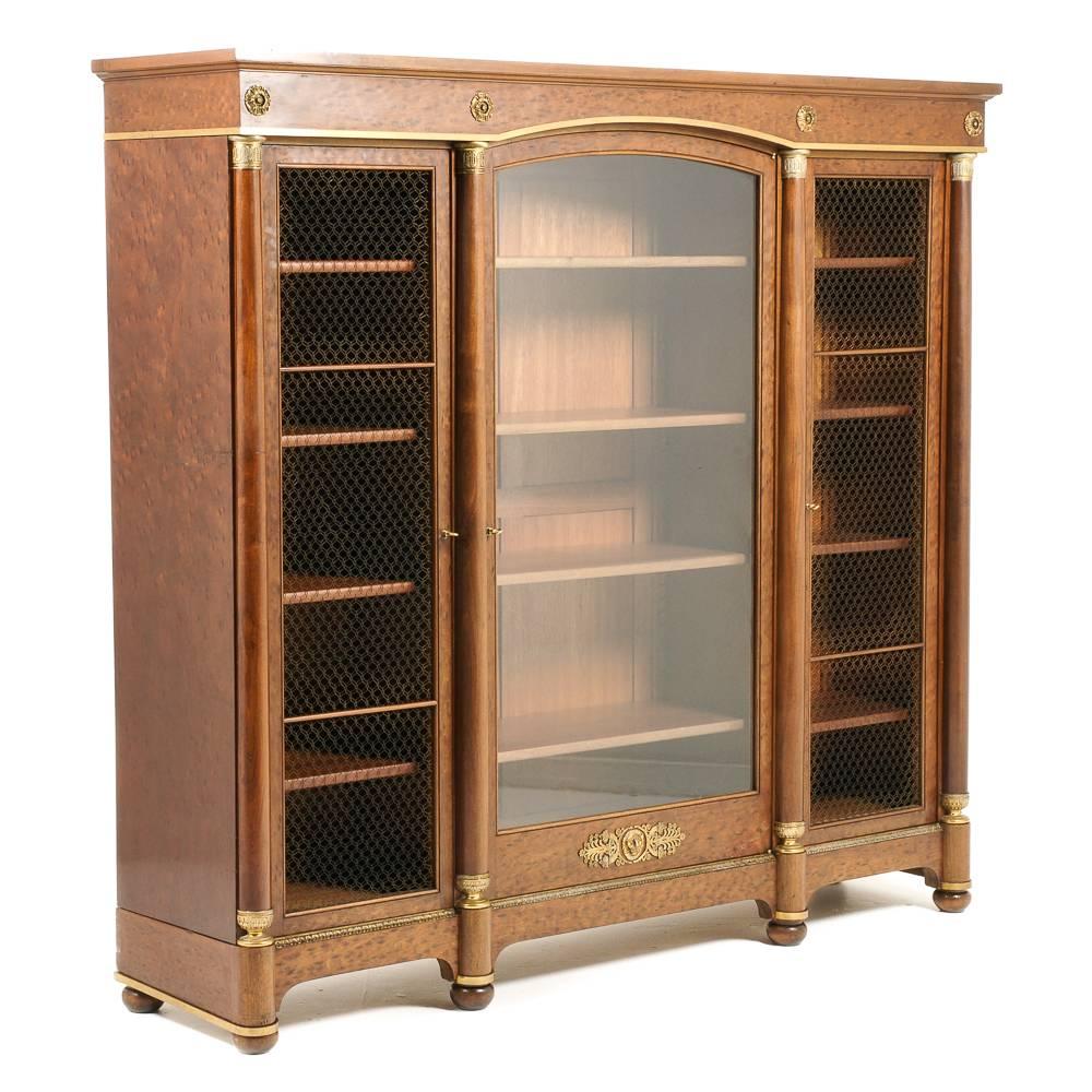 Early 20th Century French Empire-Revival Bookcase