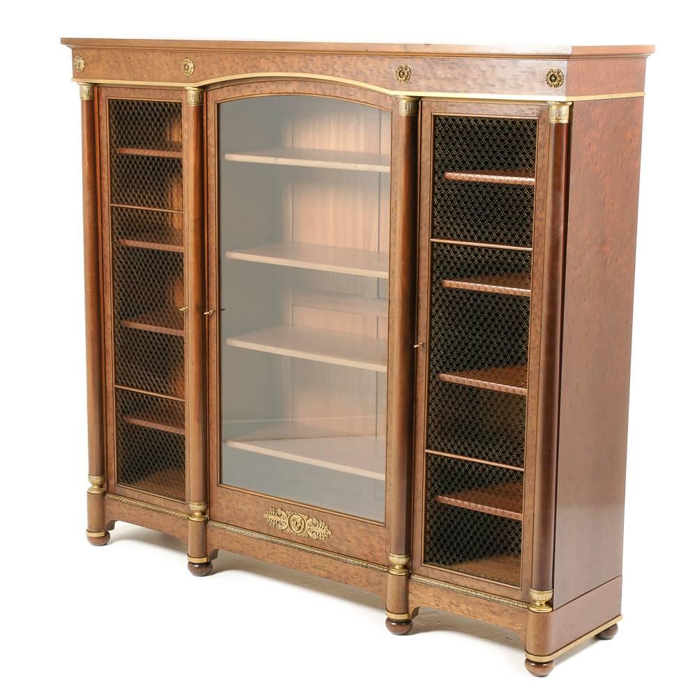 French Empire-Revival Bookcase 1