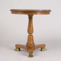 Circa 1830s French Empire Style Center Side Table