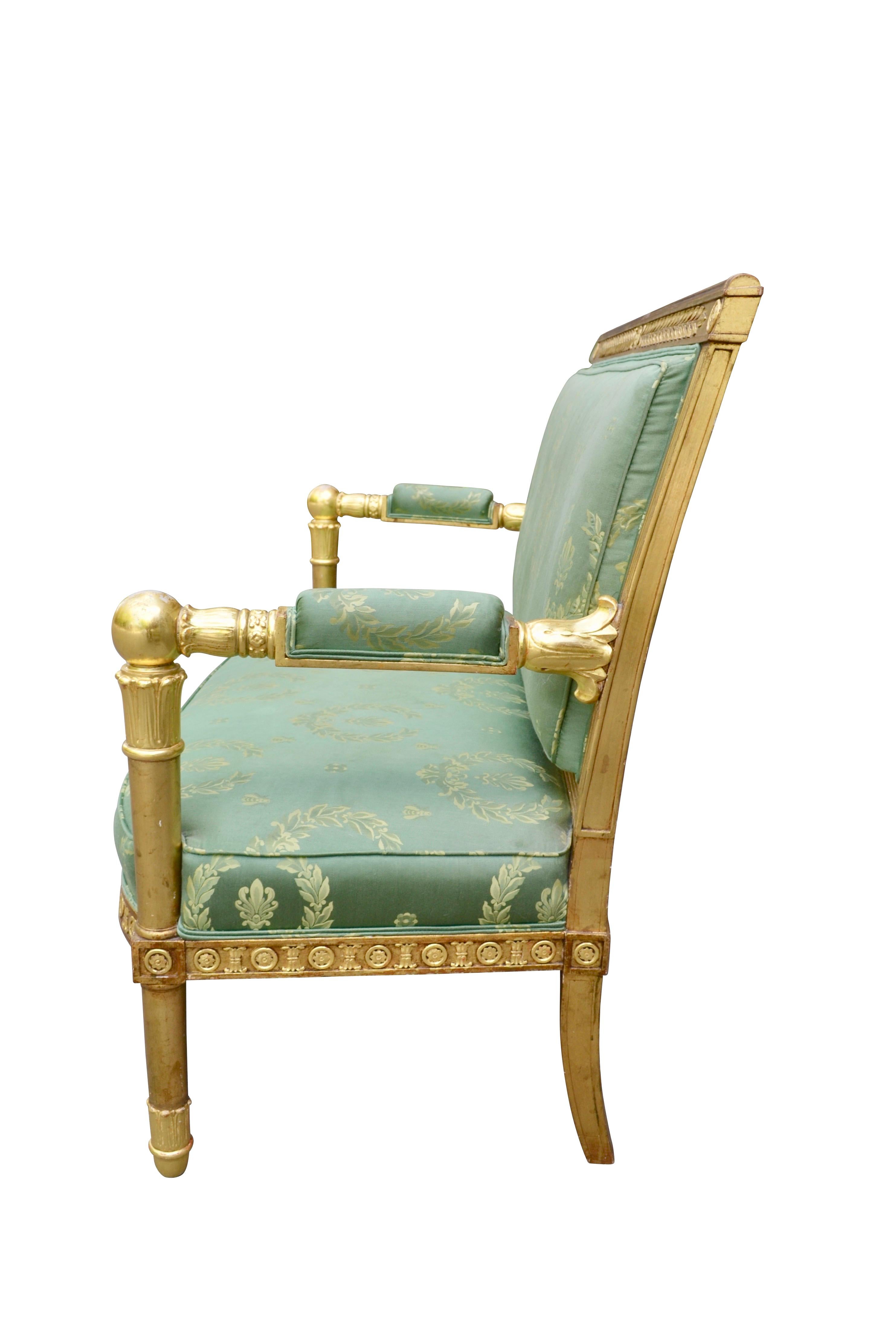 Ensemble de salon Empire français Après  Jean Francois Bellange en vente 1