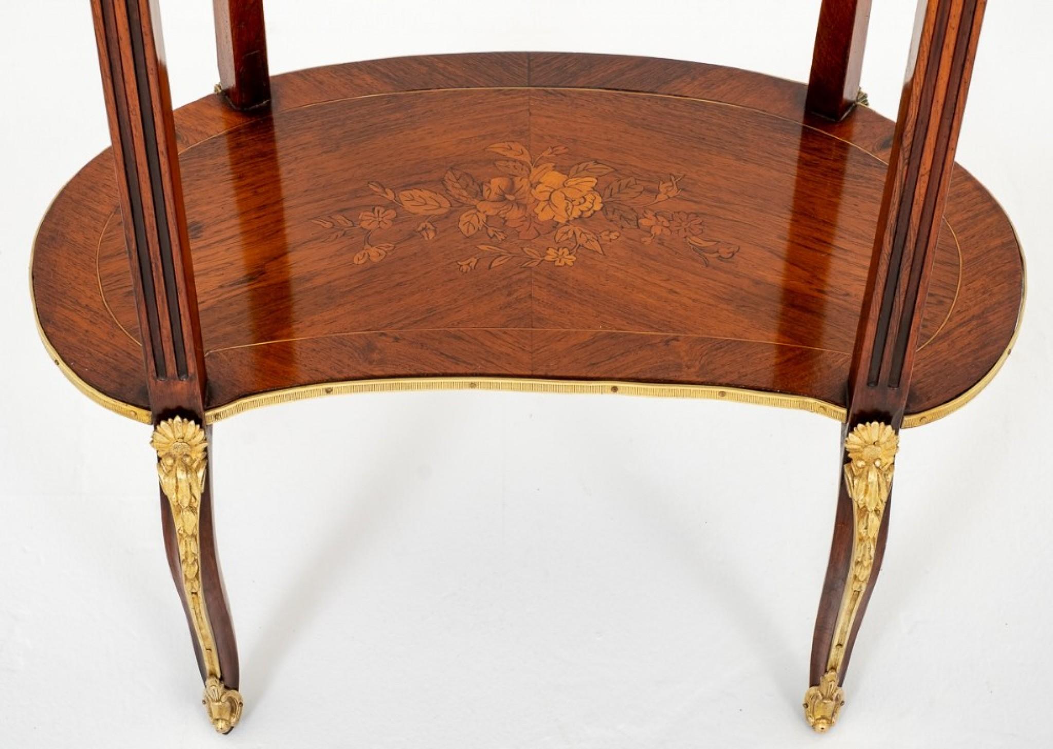 Other French Empire Side Table Kidney Bean Form