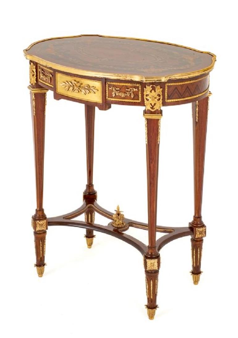 Mid-20th Century French Empire Side Table Occasional Antiques