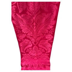 French Empire Silk Damask Pomegranates  102"