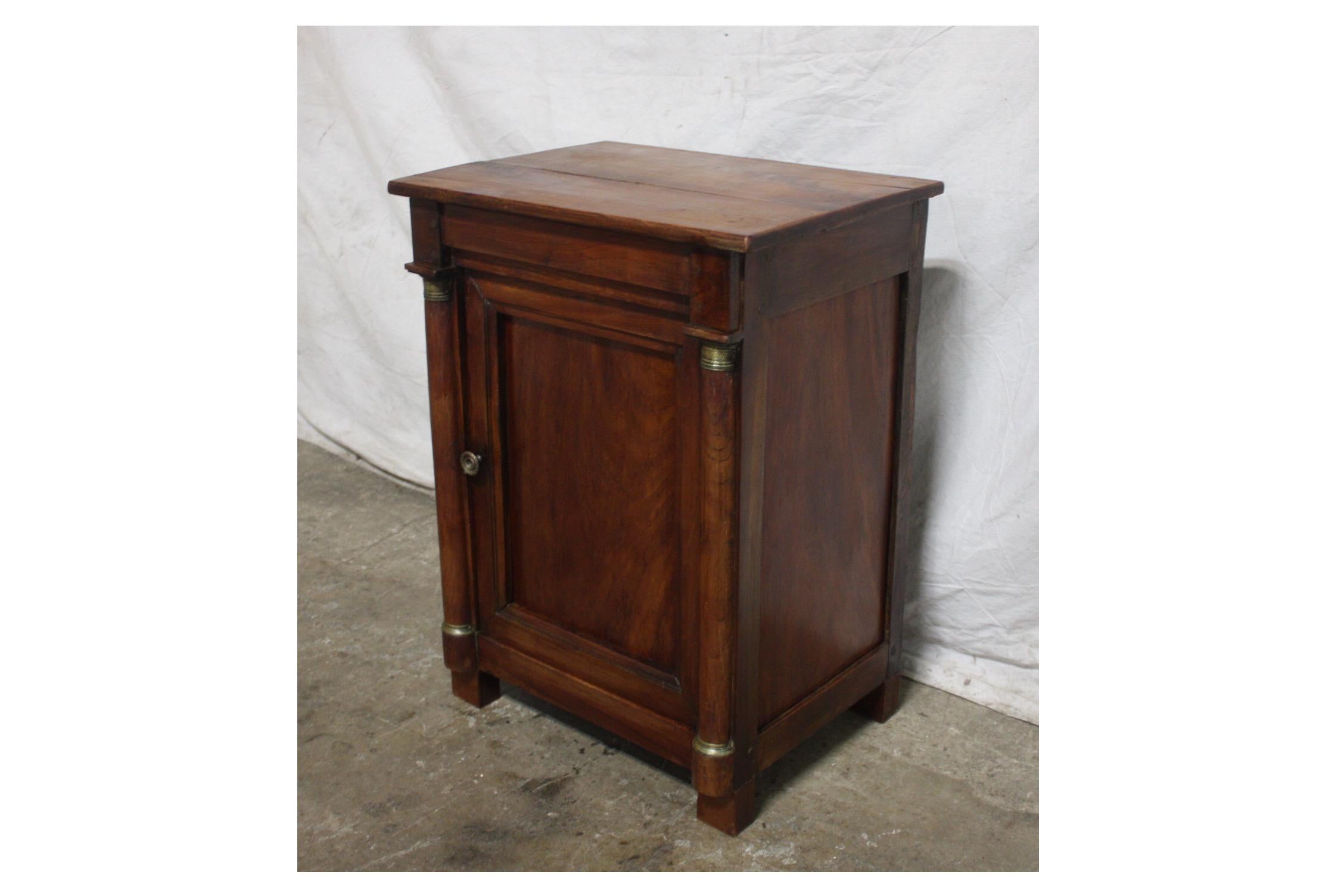 French Empire small cabinet.