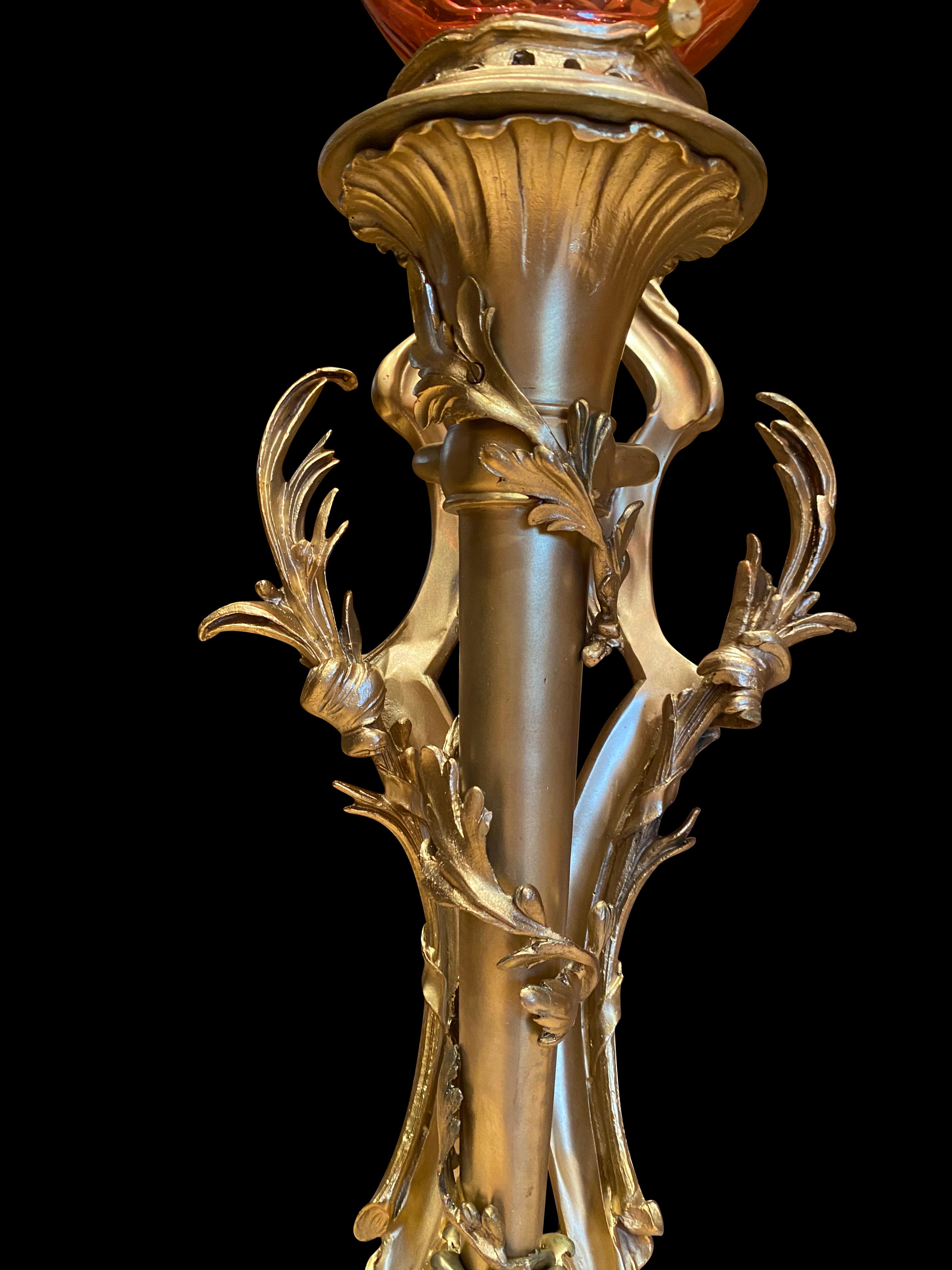 French Empire Statue of Liberty Wall Sconces, 20th Century In Excellent Condition For Sale In London, GB