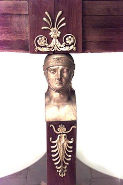 French Empire Style Marble Top Center Table