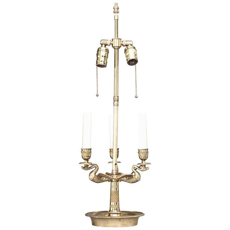 empire style table lamp
