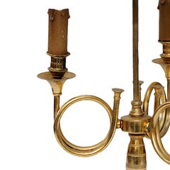 French Empire Style Adjustable Bouillotte Lamp, circa 1880