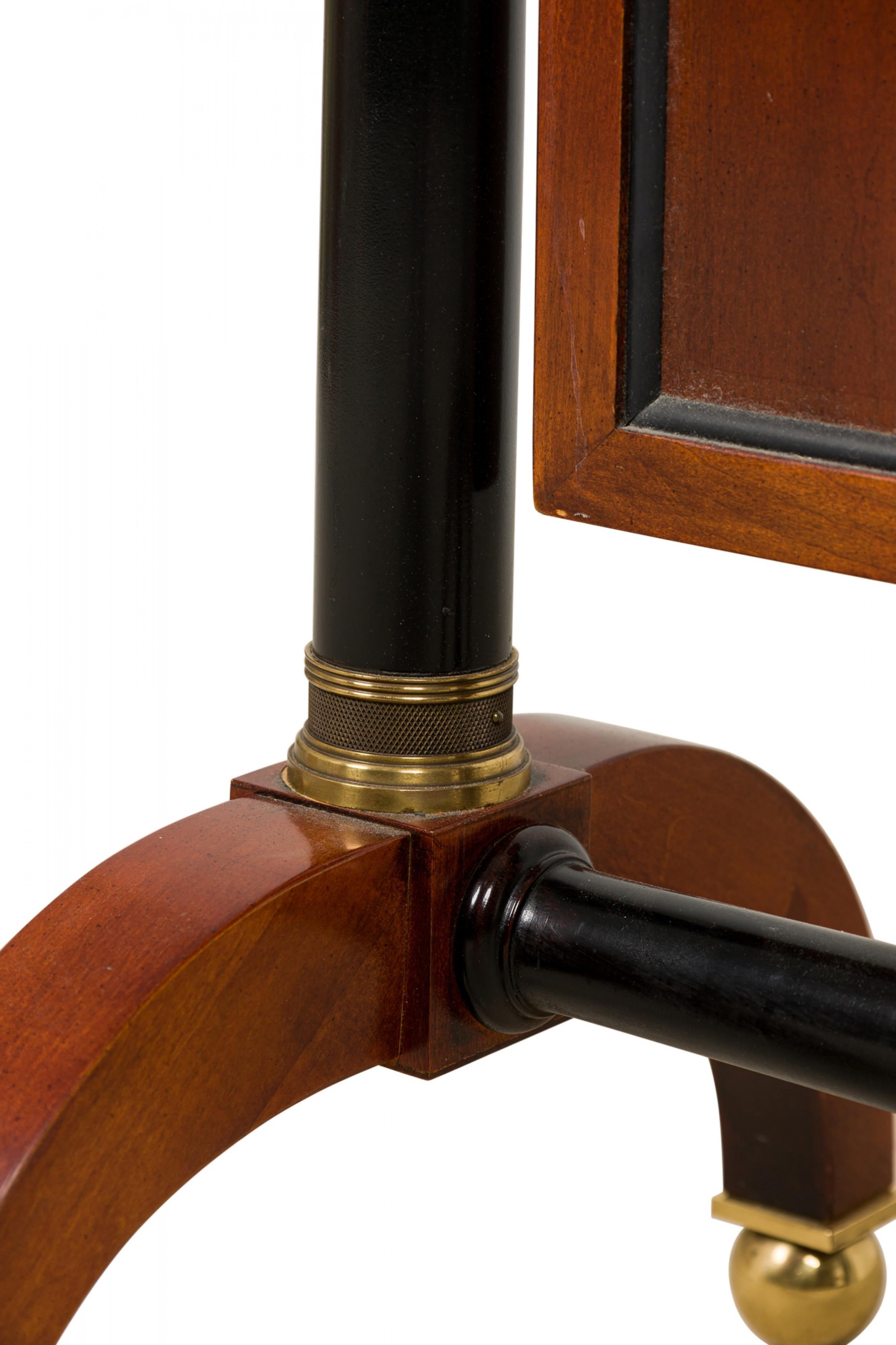 French Empire Style Arched Cheval Mirror in vendita 2