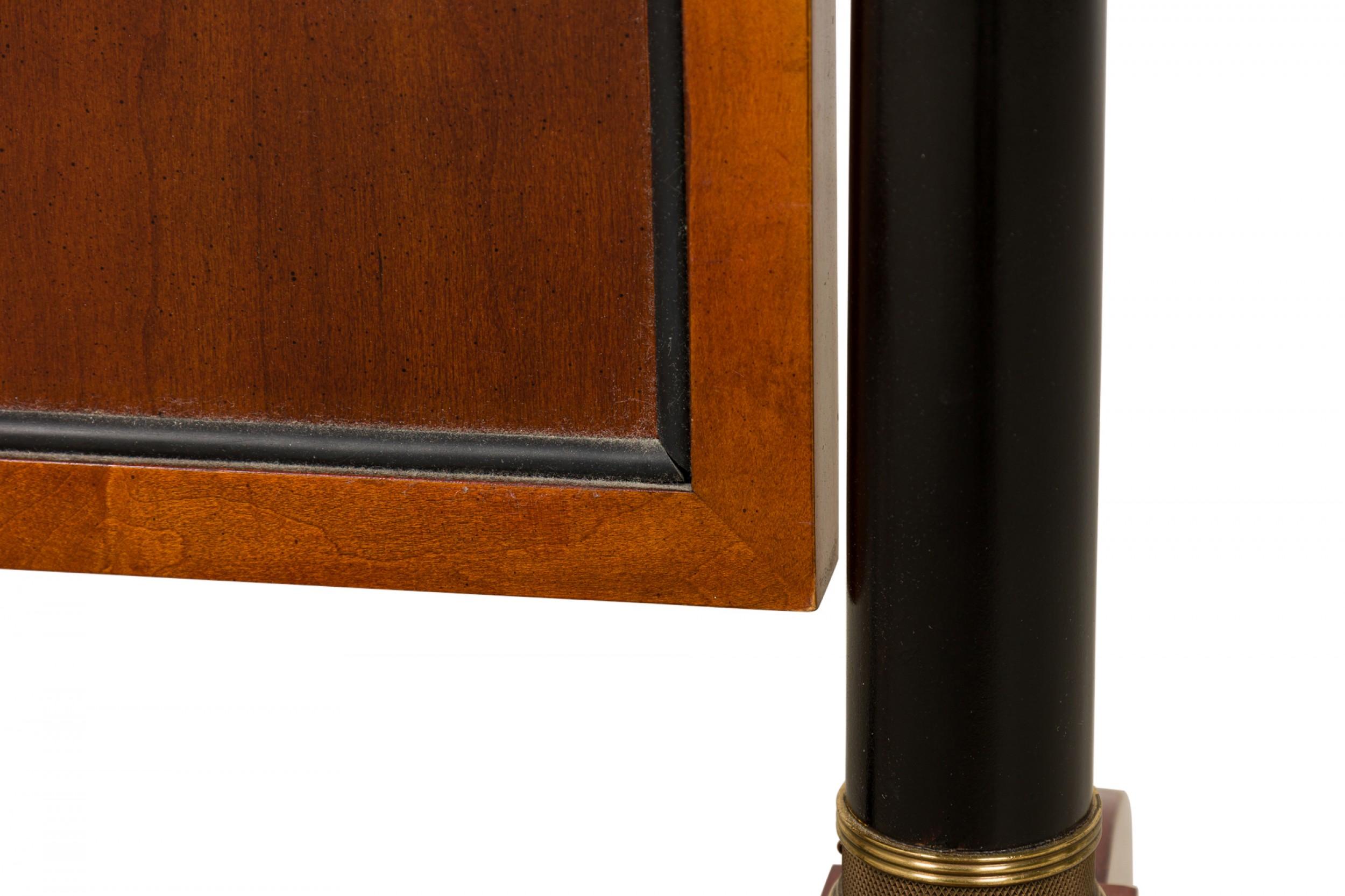 French Empire Style Arched Cheval Mirror in vendita 4