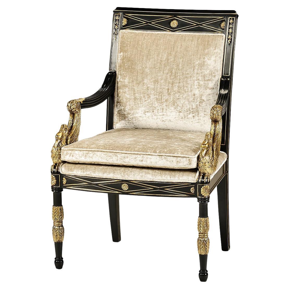 French Empire Style Armchair
