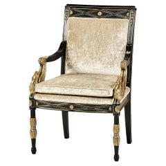 Fauteuil français de style Empire
