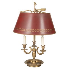 French Empire Style Bouillotte Table Lamp