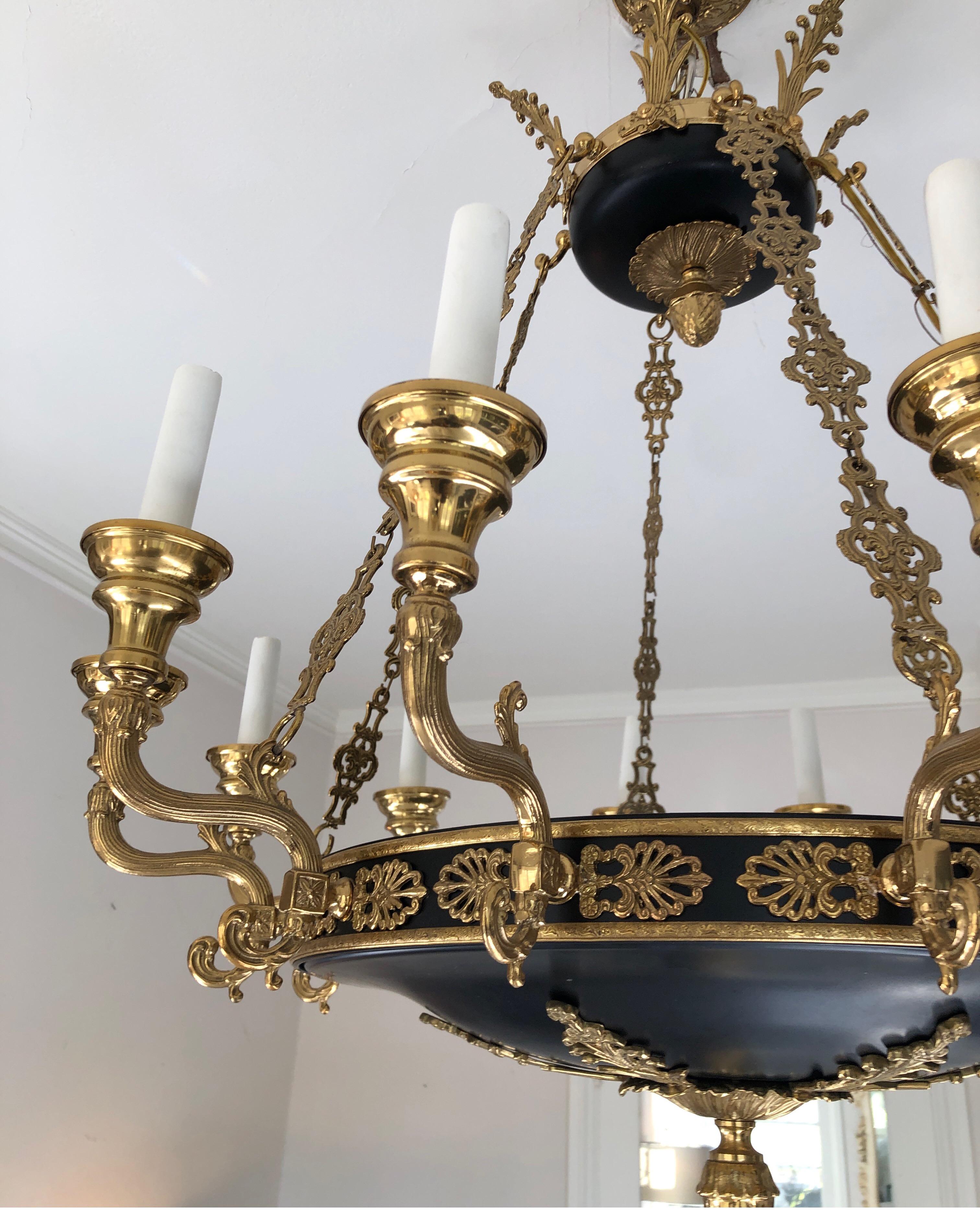 french empire style chandelier