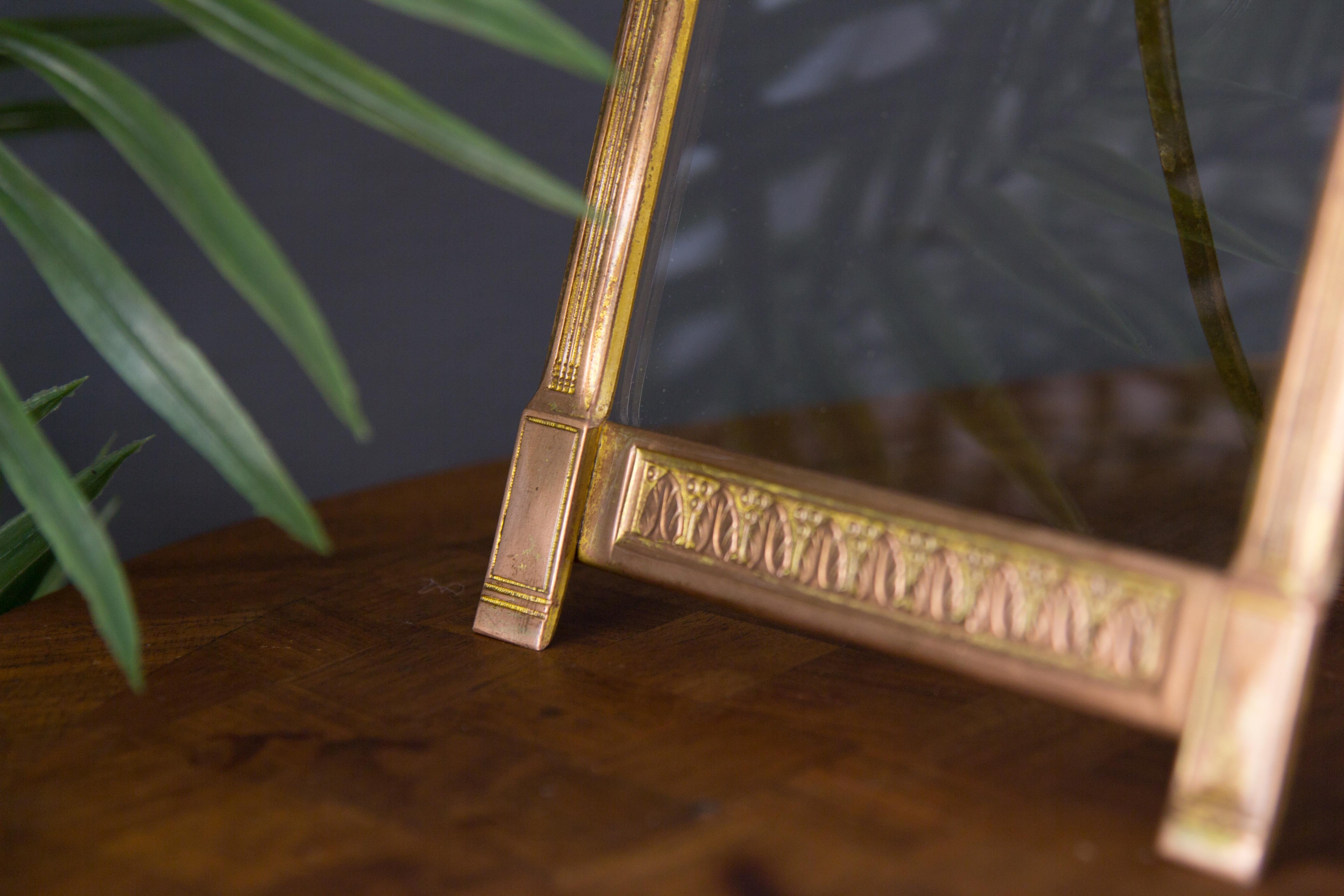 French Empire Style Brass Desk Frame 7