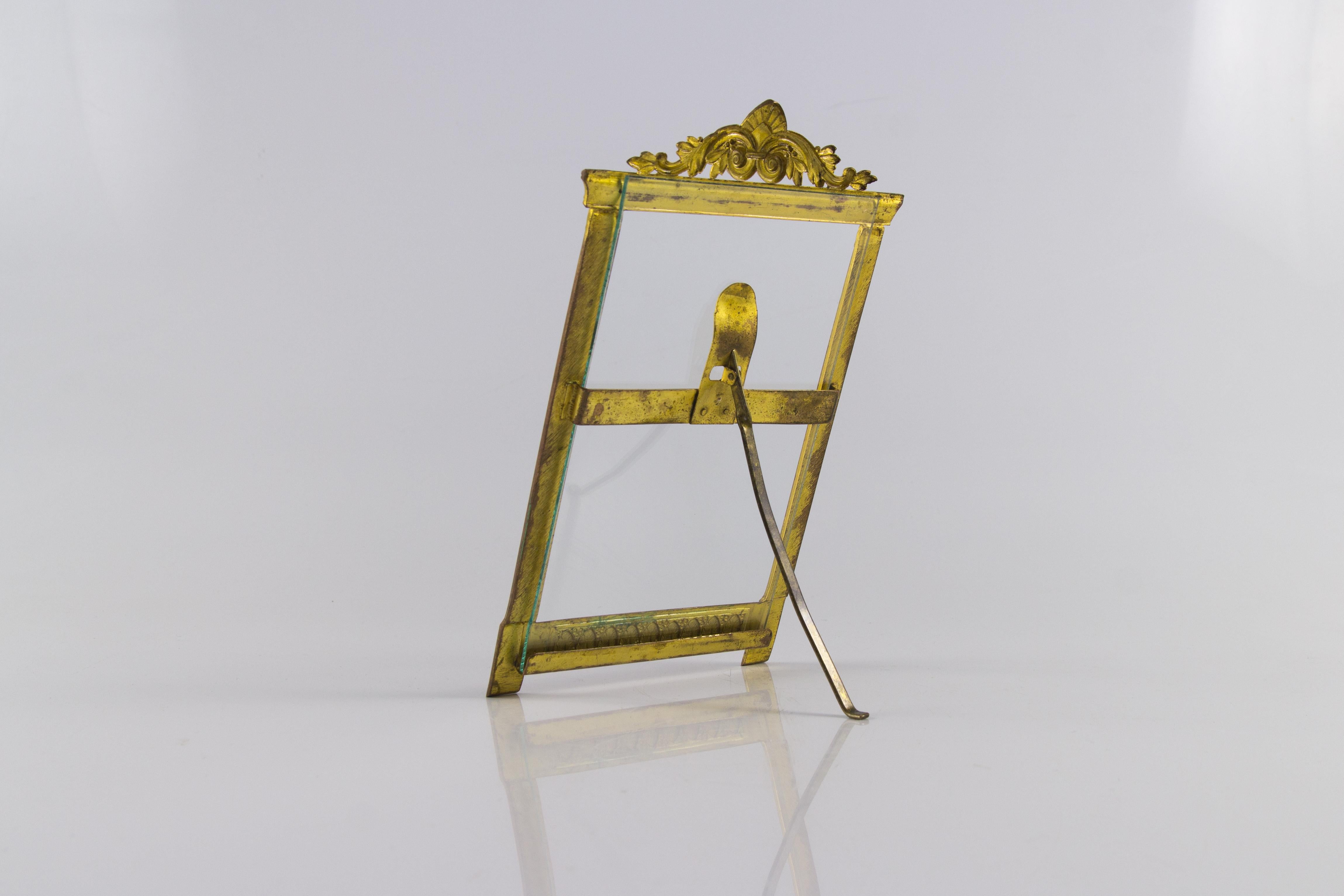 French Empire Style Brass Desk Frame 13